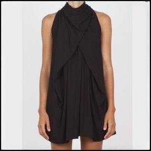 Complex Geometries Avant Garde Bind Wrap Neck Tunic Tank S/M